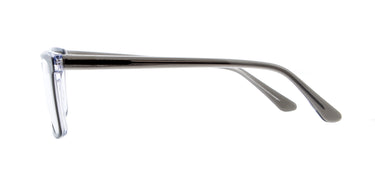 Men Eyeglasses Cristal Eyeglasses: Elton- Black & Grey - SpecSMART Eye Clinic (side View)